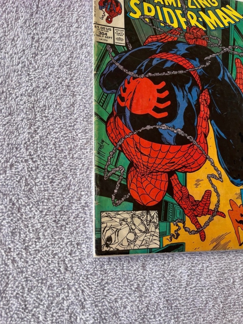 The Amazing Spider-Man 304 + 315 (Todd McFarlane, 1988) [Bagged And Boarded] - Picture 6 of 11